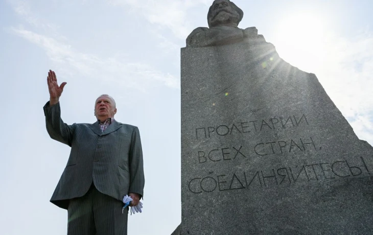 Найдено видео пророчества Жириновского в присутствии будущего президента Украины