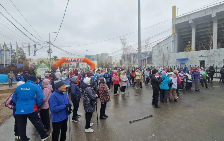 В Якутске прошла акция «10 000 шагов к жизни»