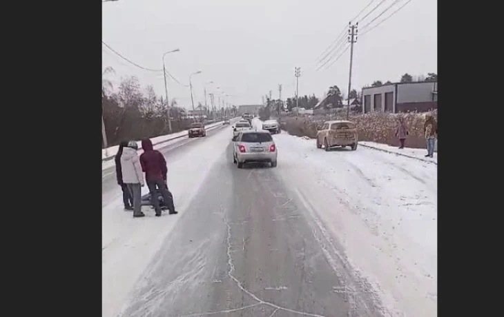 В Якутске водитель сбил пешехода