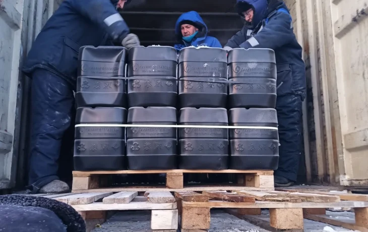 &laquo;Саханефтегазсбыт&raquo; доставляет топливо автозимниками