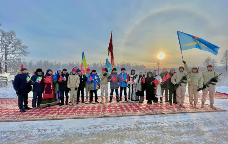 Эстафету &laquo;Знамя Победы&raquo; принял Алданский район