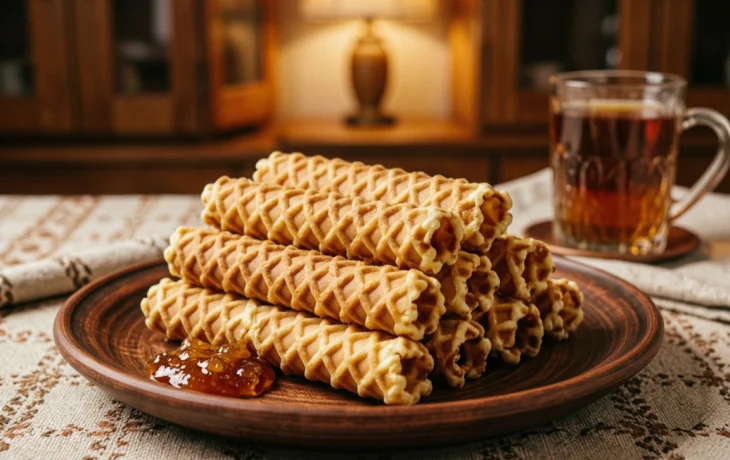 Вафли по ГОСТу: хрустящие трубочки &mdash; тот самый вкус из детства