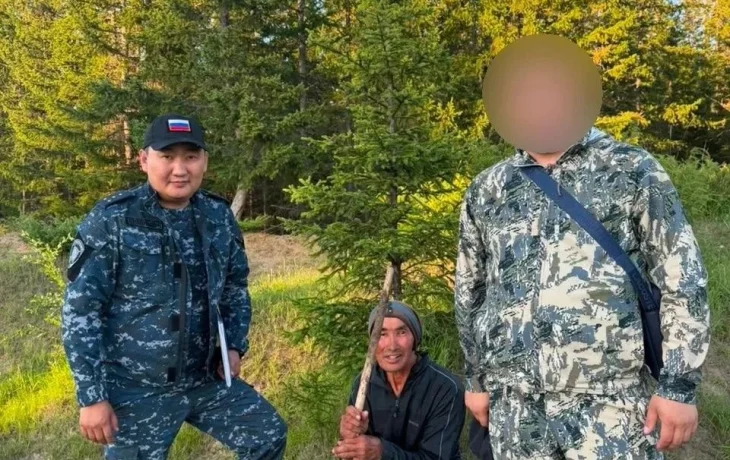 В Сунтарском районе полицейские отыскали заблудившегося в лесу пенсионера