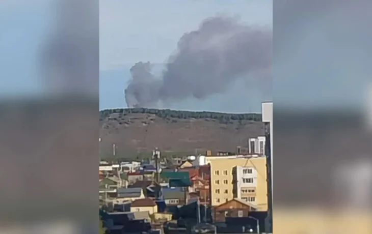 В Якутске загорелся полигон твердых бытовых отходов