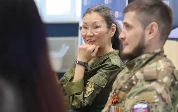 Участница СВО в Якутии работает лектором Российского общества &laquo;Знание&raquo;