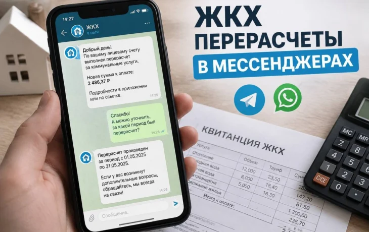 Перерасчёт ЖКХ обернулся потерей аккаунта: новая схема мошенников в мессенджерах