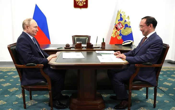 Состоится встреча Владимира Путина с Айсеном Николаевым