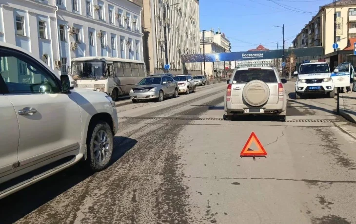 В Якутске на проспекте сбили несовершеннолетнего пешехода