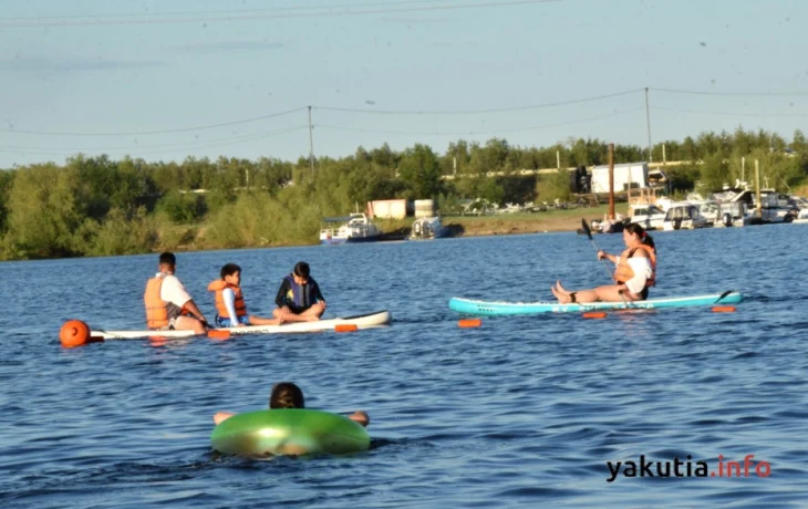 Городской пляж в Якутске возобновил работу