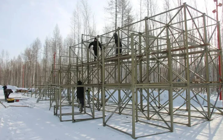 В городском парке Мирного в апреле откроют новый скейтпарк и всесезонную горку