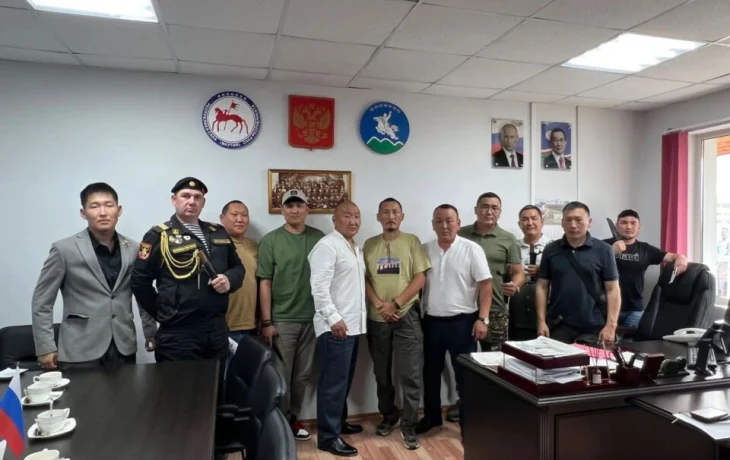 В Мегино-Кангаласском районе ветераны вступили в ряды Ассоциации ветеранов СВО Якутии