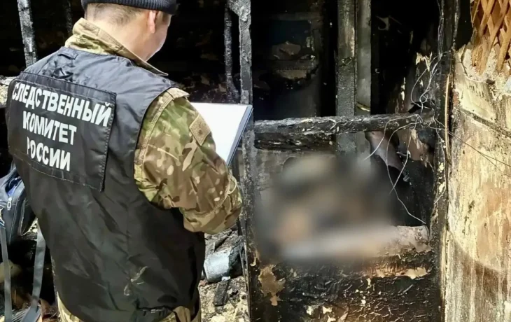 СК начал проверку по факту гибели мужчины при пожаре в Якутске