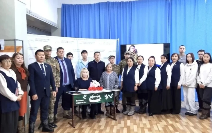 В Верхоянском районе открыли Парту Героя в память о Чингизе Скрыбыкине