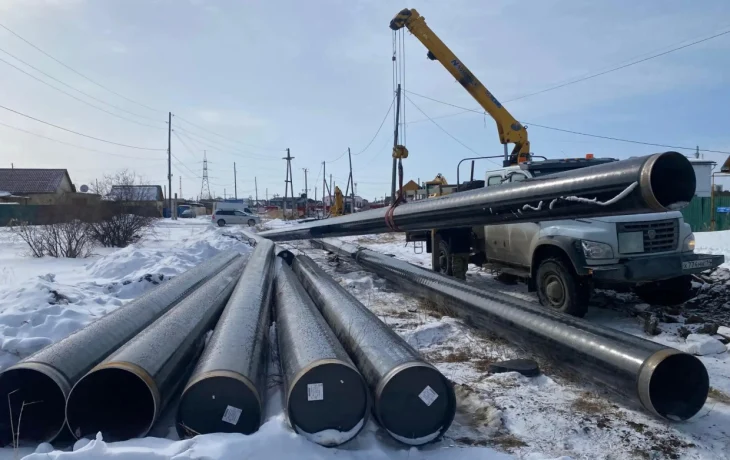 &laquo;Сахатраснефтегаз&raquo; ведет замену газопровода на Хатын-Юряхском шоссе
