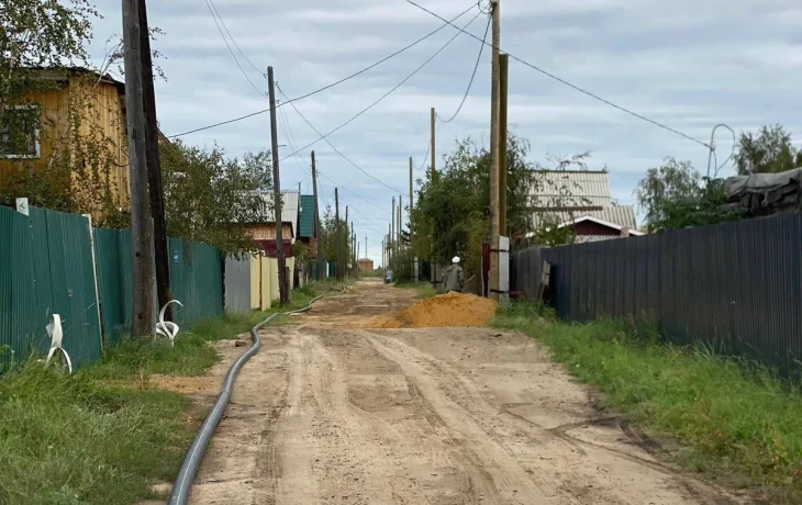 В Жатае проводят газ в садовые товарищества