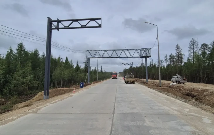 На дороге &laquo;Мухтуя&raquo; завершат строительство автоматического пункта весогабаритного контроля в 2026 году