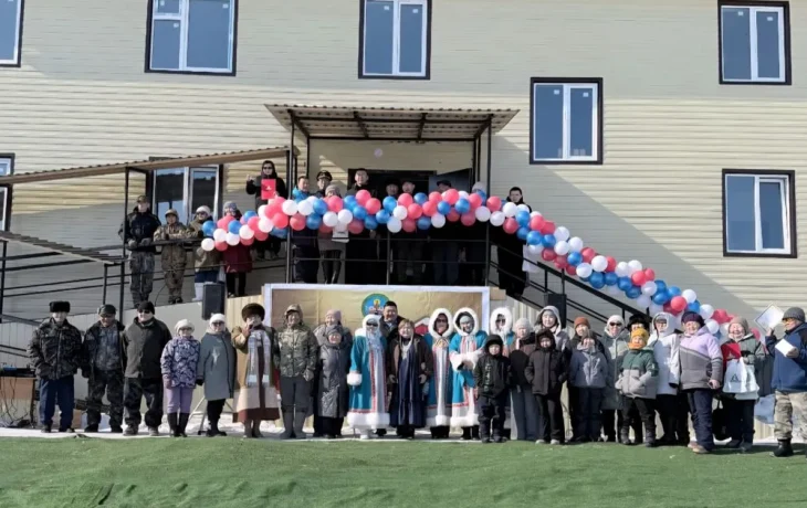 В арктическом селе Кыстатыам сдали восьмиквартирный дом для переселенцев