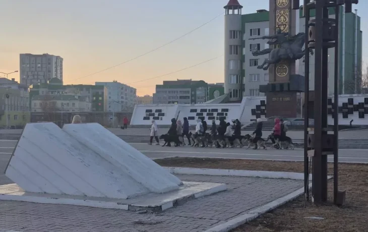 Идет подготовка к празднованию 9 Мая в Якутске