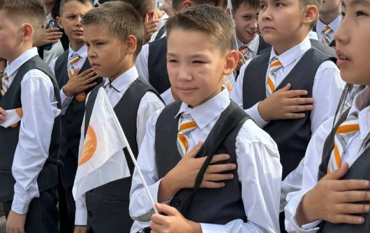 Первый звонок прозвенел в новой школе им. Михаила Николаева в Якутске&nbsp;