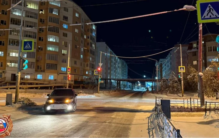 Два ДТП с детьми-пешеходами произошли в Якутске за сутки