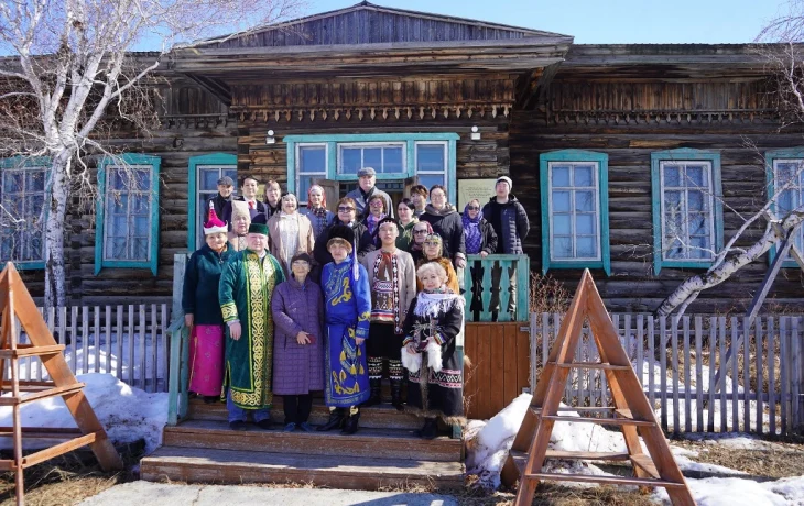 Национально-культурные объединения посетили родину первого президента Якутии