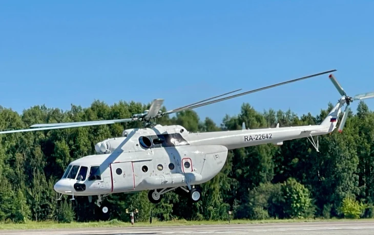 Авиапарк &laquo;Полярных авиалиний&raquo; пополнился двумя новыми вертолётами Ми-8МТВ-1