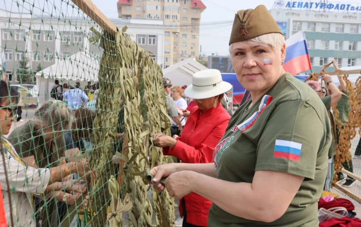 Волонтеры Якутии изготовили более 18 000 маскировочных сетей