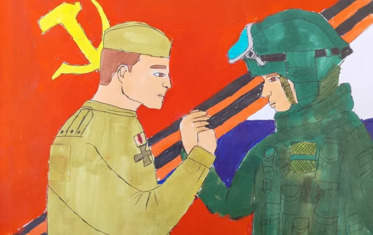 Рисунки якутян участвуют в конкурсе Музея Победы