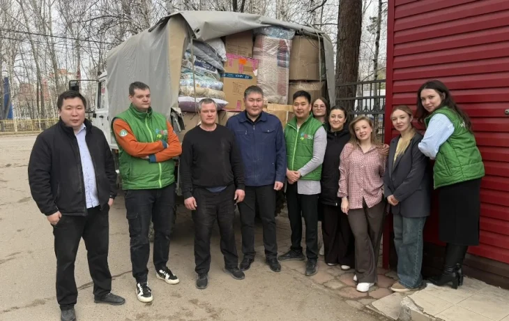 Партию гуманитарной помощи отправили из Ленска в Пеледуй