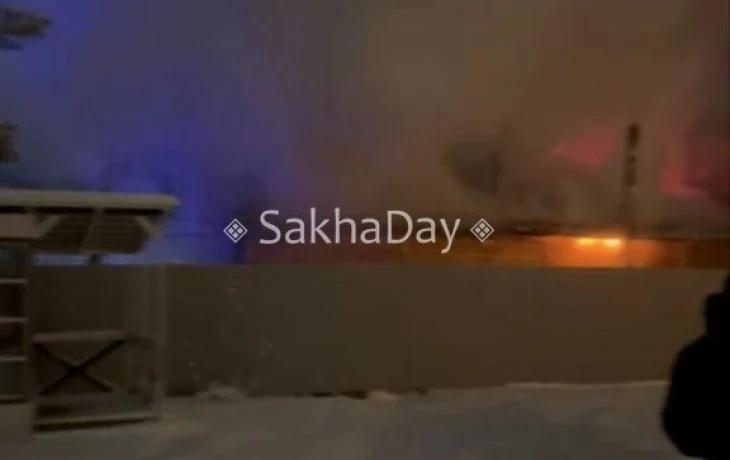В Якутии при пожаре в гостевом доме обнаружен погибший мужчина