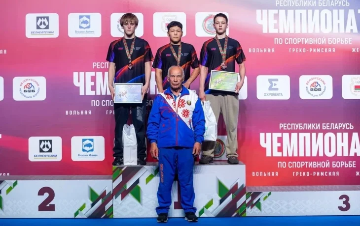 Греко-римская борьба: Якутянин Александр Гурьев вновь выиграл чемпионат Беларуси