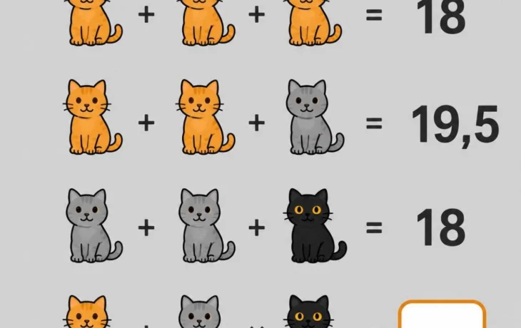 Тест на логику: озорные котята. Сможете решить за 15 секунд?