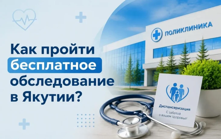 Заботимся о здоровье: как пройти бесплатное обследование в Якутии?