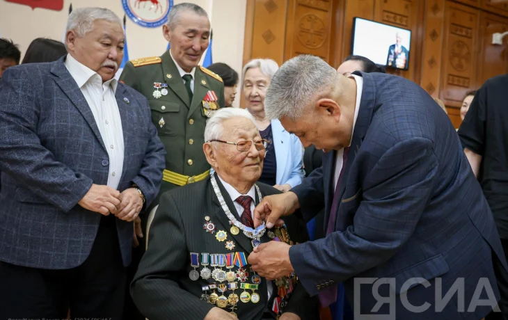 В Якутии 100-летие отметил ветеран Великой Отечественной войны