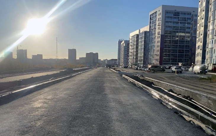 В Якутске асфальтируют улицу Ефимова