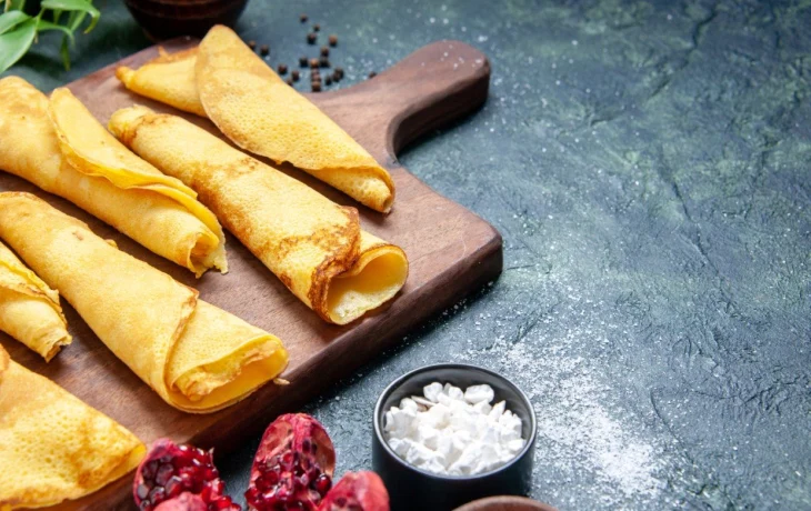 Идеальные блинчики с&nbsp;рисом и&nbsp;куриными желудочками: необычно, сытно, вкусно&nbsp;&mdash; гурманы будут в&nbsp;восторге