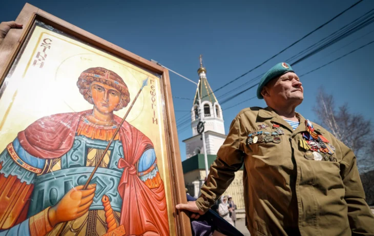 Победа двух стратилатов, Пасха и весна 1945 года