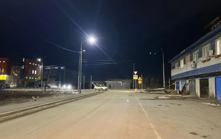 После капремонта на улице Севастопольская в Якутске появилась велодорожка