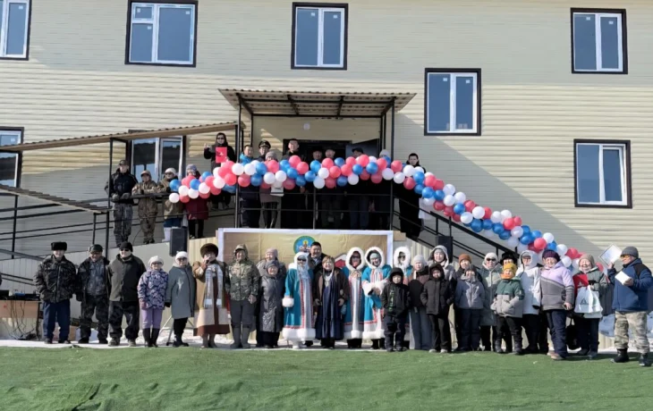 Новый восьмиквартирный дом сдали в арктическом посёлке Кыстатыам