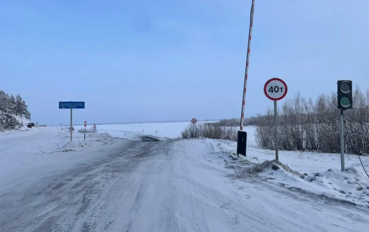 Увеличена грузоподъемность зимней переправы Кангалассы &mdash; Соттинцы