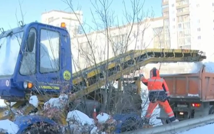 В Якутске вывезли более 305 тысячи кубометров снега