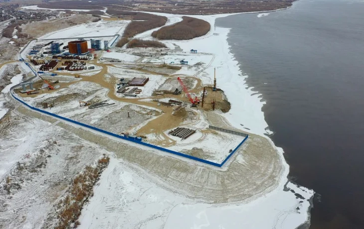 Ростехнадзор проверил площадки строительства Ленского моста на наличие нарушений