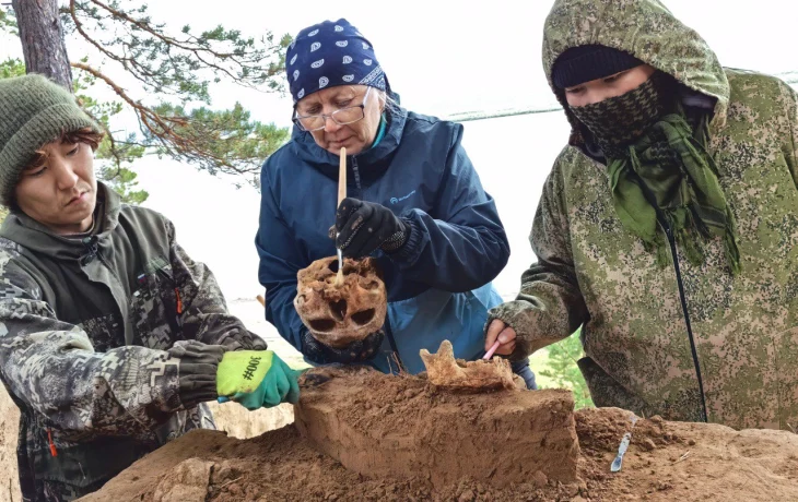 В Якутии расширят площадь раскопок на месте обнаружения древнего могильника