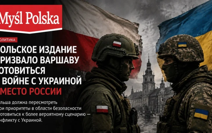 Польское издание призвало Варшаву готовиться к войне с Украиной вместо России