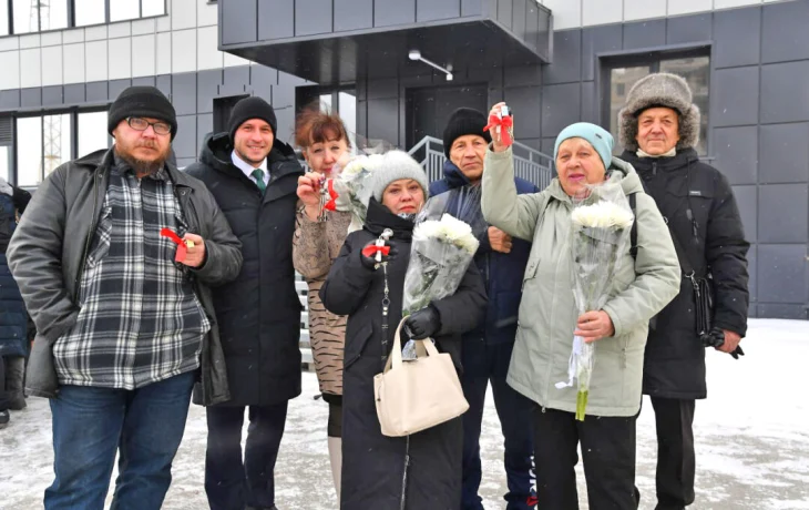 В Нерюнгри новоселы получили ключи от квартир в новом квартале &laquo;Р&raquo;