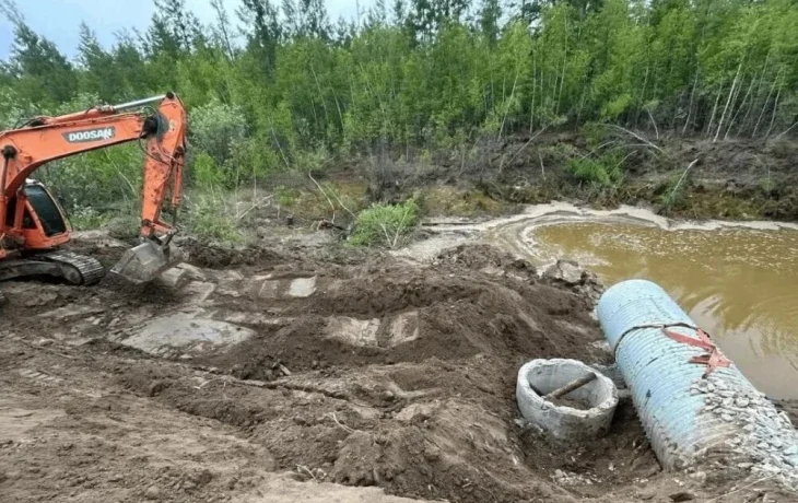 В Якутии завершают второй этап ремонта дороги к селу Танда