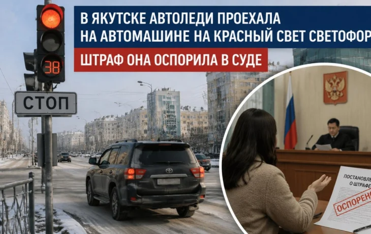 &laquo;За рулём был муж&raquo;: Штраф за проезд на красный свет остался в силе -- суд не поверил доводам автоледи