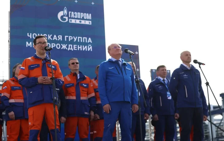 Айсен Николаев принял участие в запуске инфраструктуры Игнялинского месторождения