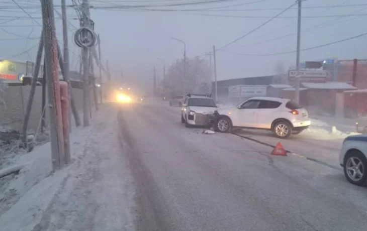 В Якутске за сутки произошло 6 ДТП, есть пострадавший