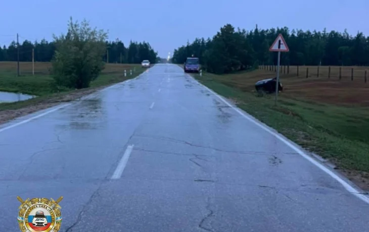 Смертельное ДТП в Намском районе:  пассажирка погибла при опрокидывании &laquo;Toyota ipsum&raquo;